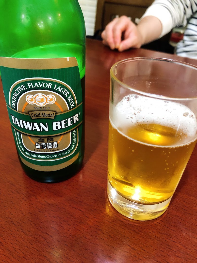 台湾ビールの写真です。
