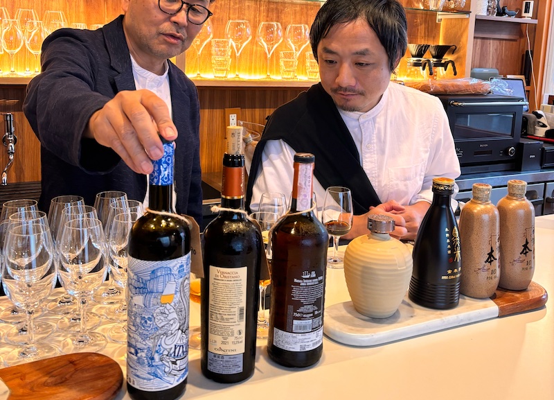 【黄酒会】神楽坂「wine shop & Bar nodino」にてワイン×黄酒のコラボ会開催！